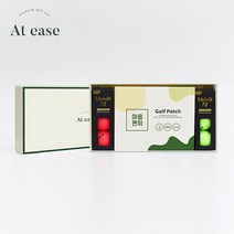 엣이즈 골프 기프트세트 (볼빅 골프공6PC+마음편히 골프패치2BOX), 단품