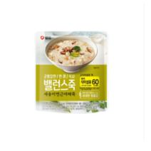 샘표 밸런스 새송이 연근 야채죽, 250g, 10개