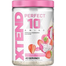 XTEND Perfect 10 Amino EAA Powder Strawberry Dragonfruit 400g, 14.1온스(1팩)