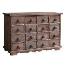 핸드메이드 자카풍 서랍형 미니약장 다용도 서랍장, 올드 우드