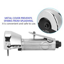 무선그라인더 25000rpm 공압 금속 절단기 컷 오프 그라인더 3 인치 스트레이트 에어 커터 작업용 절삭 공구, 한개옵션0