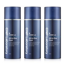 CNP 차앤박 옴므 랩 남성용 올인원 플루이드 120ml 3개