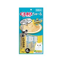 이나바 챠오츄르 스틱 고양이 간식 14g x 4P, 10개, 수분보급 닭가슴살 SC-180