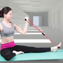 실내 요가 필라테스 스트레칭 트레이너 홈트운동기 근육이완 허리살 유연성, 블랙