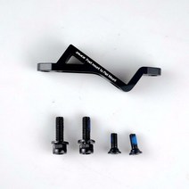 자전거브레이크 패드 ZRACE-포스트 마운트-플랫 마운트 브레이크 어댑터 + 20mm 140-160 포스트-플랫