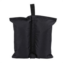 우산 및 텐트용 방수 고정 옥스포드 샌드백 천막 야외 캠핑 홀더 파라솔 카운터 웨이트 도구, 01 Black