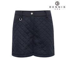 데니스골프 DENNIS 여성)레이져퀼팅 패딩반바지_네이비_N18WLPS382