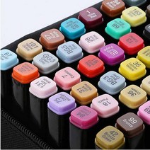 생활의발견 디자인 마카 60색 80색 세트 트윈 마카펜, 트윈마카펜