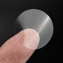 투명 실링 스티커 20mm 1장50개 원형스티커 실링스티커 씰링스티커 투명스티커 봉제스티커 무지스티커 봉인스티커, ◎상품_상품선택◎