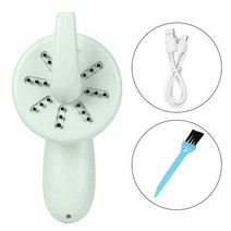 먼지 청소 스위퍼 가정용 데스크탑 미니 휴대용 이중 사용 휴대용 무선 진공 청소기 청소 기계 usb, 초록, 02 green