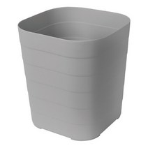 사각 휴지통 그레이 15L 아바스토, 단품, 1개