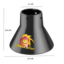 세라믹 비어캔치킨 홀더 야외 바베큐 캠핑 로스트 beercan 훈제 치킨 홀더 랙 지지대