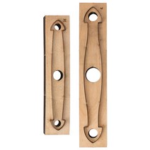 목형 가죽재단 DIY 패턴 커터 프레스 절곡 철판 가죽공예 도구가죽 절단 다이 나무 다이 템플릿 diy 공예 가방 공예 금형 스텐실에 대한 금형을 만드는 가방 핸들 스트랩, 210mm
