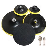 5인치광택패드 자동차광택기 3/4/5/6/7 Inch Sanding Disc Backing Pad Self-adhesive Backed Plate Buffin, 07 7in M14