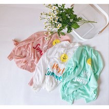 [당일발송] 주니유니 아동 여름 햇님쿨가디건1+1 여아여름가디건 시원한가디건 여름가디건 가디건 1+1세트