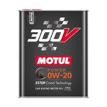 모튤 300V 파워 0W20 엔진오일 합성유 교환 에스테르계 하이엔드급 가솔린 디젤 2L, 1개, 2000ml