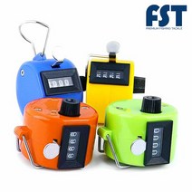 FST 쭈꾸미 갑오징어 카운팅 낚시 핸드 카운터기 수동 계측기 카운터 계수기, 블루