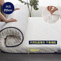고급 두꺼운 라텍스 매트리스 5cm 메모리 폼 충전 다다미 킹 퀸 풀 사이즈 따뜻한 겨울 편안한 쿠션 유지
