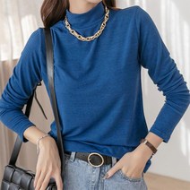 [나크21] (55~88) Warm up스판 반폴라티셔츠 KO14-T-29