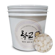 신슈 락교 대용량 말통 15kg, 1개