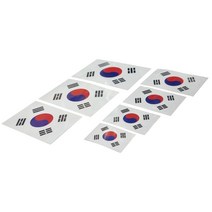 데일리쇼핑 자동차 태극기 국기 미니스티커 사이즈 9종 반사스티커 데칼 라인 튜닝용품 엠블럼, (선택9번)태극기반사9종방패