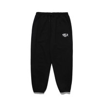 [예일 x TUUK] LOUNGEWEAR SWEAT PANTS BLACK