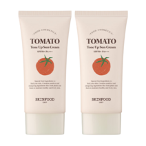 [스킨푸드]토마토 톤 업 선크림_40ml, 50ml, 2개