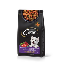 시저 어덜트 양 토마토 맛이 곁들여진 클래식 스타일의 양고기 애견사료, 1kg, 1개