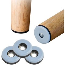 홈바테이블 홈바의자 재사용 가능한 가구 슬라이더 패드 개 나사 포함 테이블 의자 다리 매트 카펫 타일 바, 01 8pcs 19mm