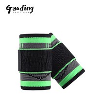 GAODING 휴대용 손목 보호대 실외운동 붕대 짜다 바람을 쐬다 손목보호대 역도 단련하다 농구, 녹색