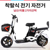 HAIDIAN N-45 착탈식 전동스쿠터 전기자전거, 로즈골드, 리툼배터리