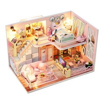 꼬미딜 DIY 미니어처 하우스 준중형39.꽃피는 고양이