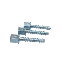FIXEN 스크류앙카 암나사형 전산볼트 삼부용 3/8 픽센 너트형 콘크리트 앙카, 100개
