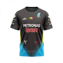 야마하 GP Petronas 라토리 레이싱 팀 라이드 스포츠 티셔츠 여름 빠른 건조 통기성 차가운 느낌 저지를 퇴색하지 마십시오