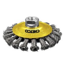 체스코 베벨브러시 페인트제거 녹제거 4인치 그라인더날 베벨브러쉬