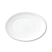 원형타원접시-퓨전접시 도자기접시 플레이트 예쁜화이트접시 업소용그릇.레스토랑그릇.식당그릇 카페접시 엘림그릇 엘림도자기