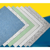 전도성 타일 바닥 크린룸 클린룸 600 x 600 2mm, L