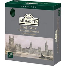 홍차사이트 홍차브랜드 AHMAD TEA (아마드 티) 디카페인 얼그레이 티백 봉입 [카페, 상품선택