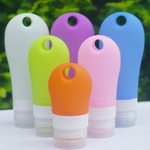 로션용기 화장품용기 플라스틱용기38ml 60ml 휴대용 미니 실리콘 병 리필용 여행용 로션 포인트 샴푸 용기, 03 90ml_01 실리콘