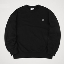 클라이드앤바스키아시그니처로고맨투맨티셔츠FMATS181MBK