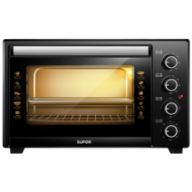 가정용 소형 다기능 베이킹 35L 대용량 전기 오븐, [02] 벽 조명 포함 35L