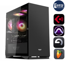 원트컴 음악작업 미디 작곡용 큐베이스 컴퓨터, 음악편집용02, 램 32GB 변경+하드 2TB 추가, 윈도우 11 홈, 큐베이스 사양.02, 메모리 32GB변경+HDD 2TB추가