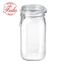 보르미올리 피도 유리 밀폐용기 화이트, 1개, 1500ml