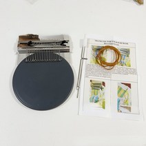 미니재봉틀 반짓고리 가졍용미싱기 오버로크미싱 미니재봉기 손재봉틀 작은 나무 베틀 diy 미니 의류 재봉틀 speedweve 유형 직조 섬유, 검은색 10핀