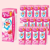 남양 딸기에몽 180ml 24팩, 24개