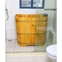 가정용 반신욕기 힐링 테라피 스파 훈증기 편백찜질방, 90cm 엘프