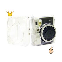 인스탁스 미니90 투명 케이스 폴라로이드 카메라 가방 생활 필수템 모음, 쿠팡welike 인스탁90케이스-투명, 쿠팡welike 본상품선택