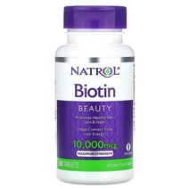 Natrol 비오틴 고강도 10 000mcg 100정