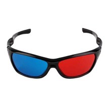 3D안경 스마트 AR 아이맥스 스마트 구글5pcs 유니버설 3D 플라스틱 안경/oculos/레드 블루 시안 유리 Anagl, 01 as show