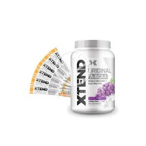 엑스텐드 오플닷컴 6서빙 증정 BCAA 글레이셜 그레이프 90 서빙 헬스 보충제 아미노산 1.3 kg, (오플닷컴) 6서빙 증정 + BCAA